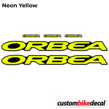 Load image into Gallery viewer, Decal, Orbea Oiz M10 2021, Bike Frame, VEC, Sticker Vinyl
