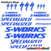 Load image into Gallery viewer, Decal, Specialized S-Works, Frame, Bike sticker vinyl
