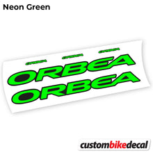 Load image into Gallery viewer, Decal, Orbea Oiz 2020, Bike Frame Sticker Vinyl
