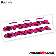 Load image into Gallery viewer, Decal, Orbea Oiz 2020, Bike Frame Sticker Vinyl
