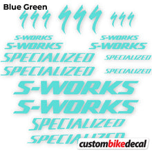 Load image into Gallery viewer, Decal, Specialized S-Works, Frame, Bike sticker vinyl
