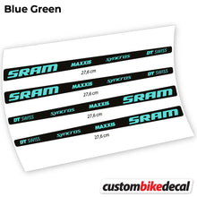 Load image into Gallery viewer, Decal, Sram DT Swiss Maxxis Syncross Sticker Vinyl
