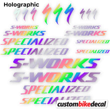 Load image into Gallery viewer, Decal, Specialized S-Works, Frame, Bike sticker vinyl
