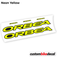 Load image into Gallery viewer, Decal, Orbea Oiz 2020, Bike Frame Sticker Vinyl
