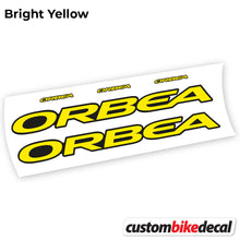 Load image into Gallery viewer, Decal, Orbea Oiz 2020, Bike Frame Sticker Vinyl
