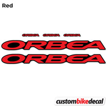 Load image into Gallery viewer, Decal, Orbea Oiz M10 2021, Bike Frame, VEC, Sticker Vinyl
