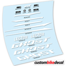 Load image into Gallery viewer, Decal Ghost Lector, Frame Sticker vinyl
