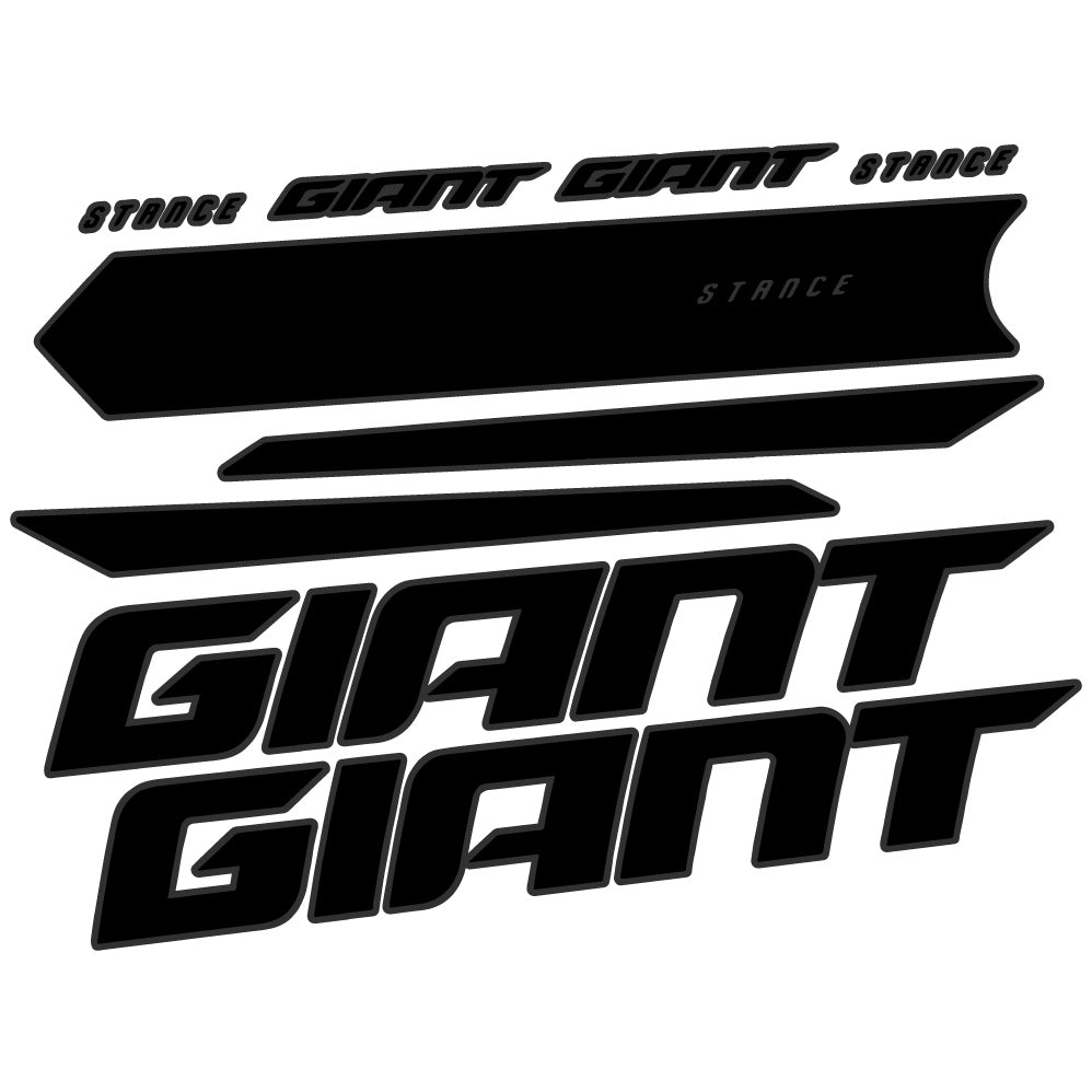 Aufkleber Giant Stance 2021, Rahmen, Sticker Vinyl