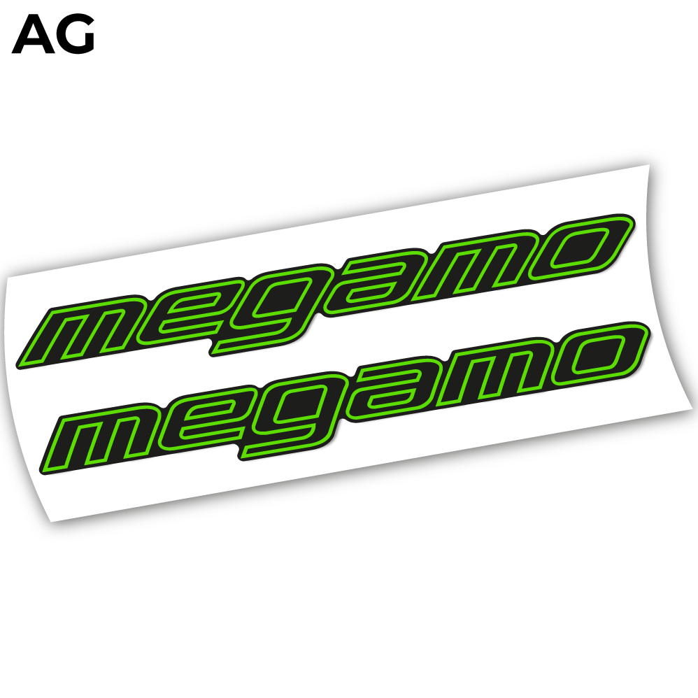 Decal Megamo Trak 08 2021, Frame Sticker vinyl