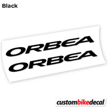 Load image into Gallery viewer, Decal Orbea Frame sticker vinyl
