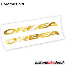 Load image into Gallery viewer, Decal Orbea Frame sticker vinyl
