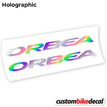 Load image into Gallery viewer, Decal Orbea Frame sticker vinyl
