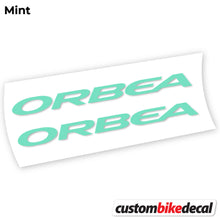 Load image into Gallery viewer, Decal Orbea Frame sticker vinyl
