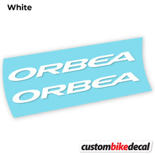 Load image into Gallery viewer, Decal Orbea Frame sticker vinyl
