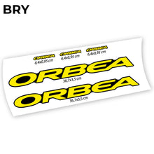 Load image into Gallery viewer, Decal Orbea OIZ H30 2021, Frame Sticker vinyl
