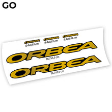 Load image into Gallery viewer, Decal Orbea OIZ H30 2021, Frame Sticker vinyl
