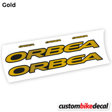 Load image into Gallery viewer, Decal, Orbea Oiz 2020, Bike Frame Sticker Vinyl
