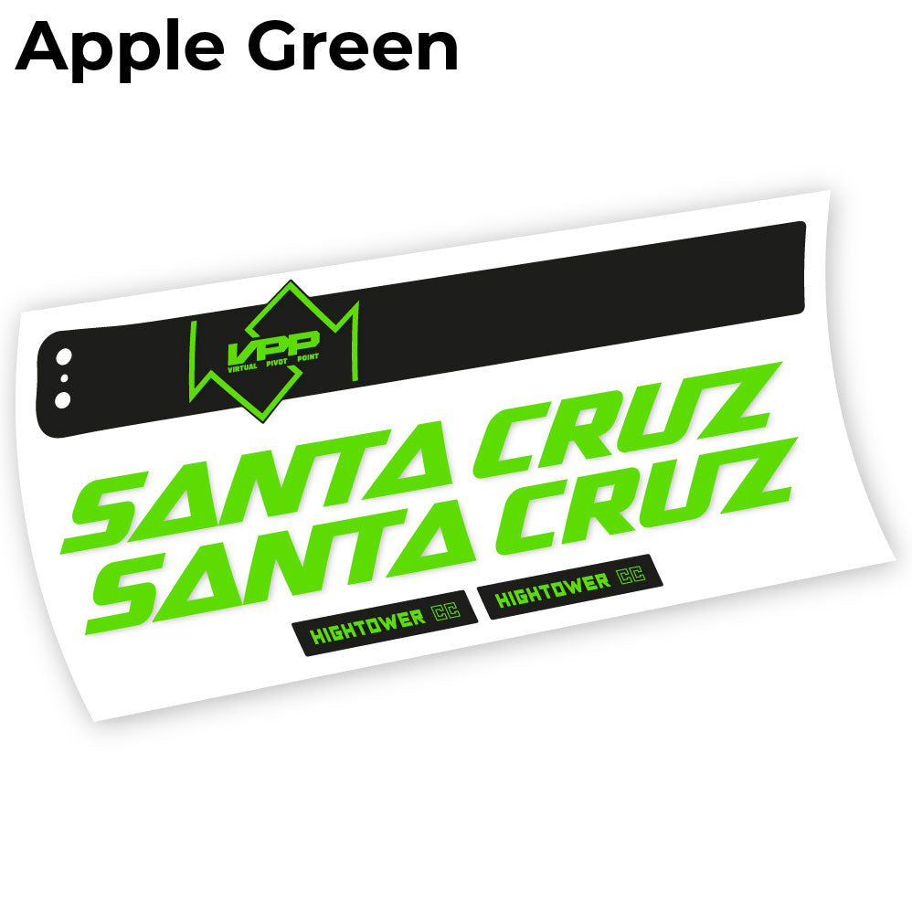 Decal, Santa Cruz Hightower CC 2020, Frame, sticker vinyl