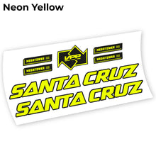 Load image into Gallery viewer, Decal Santa Cruz Megatower 2021, Bike Frame Sticker vinyl
