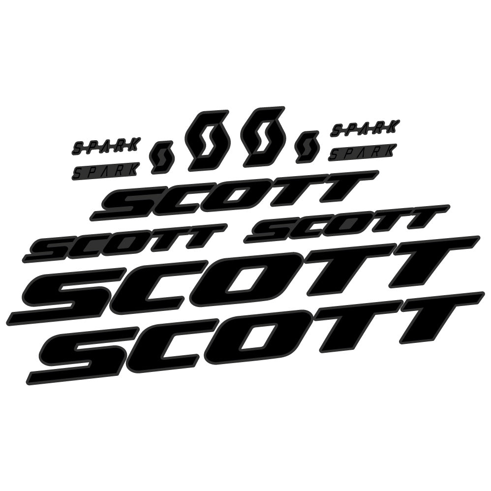 Decal Scott Spark RC 2022, Frame, Sticker Vinyl
