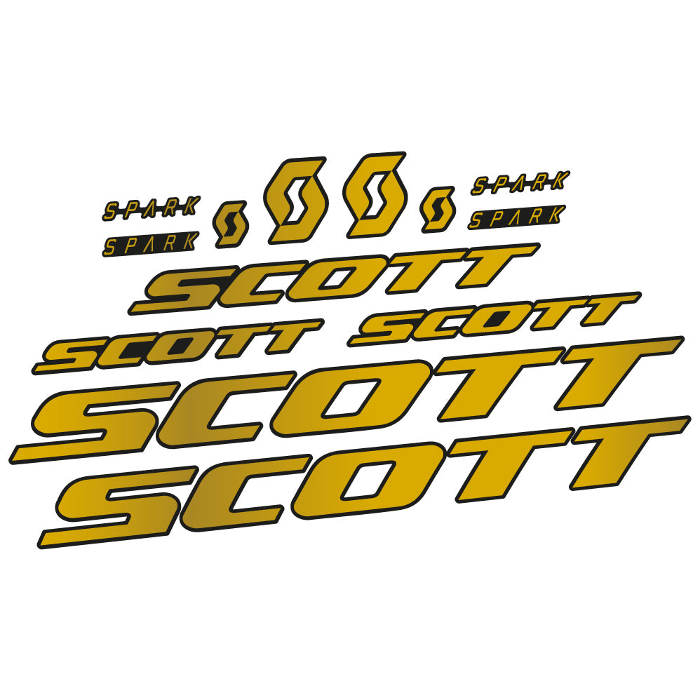 Decal Scott Spark RC 2022, Frame, Sticker Vinyl