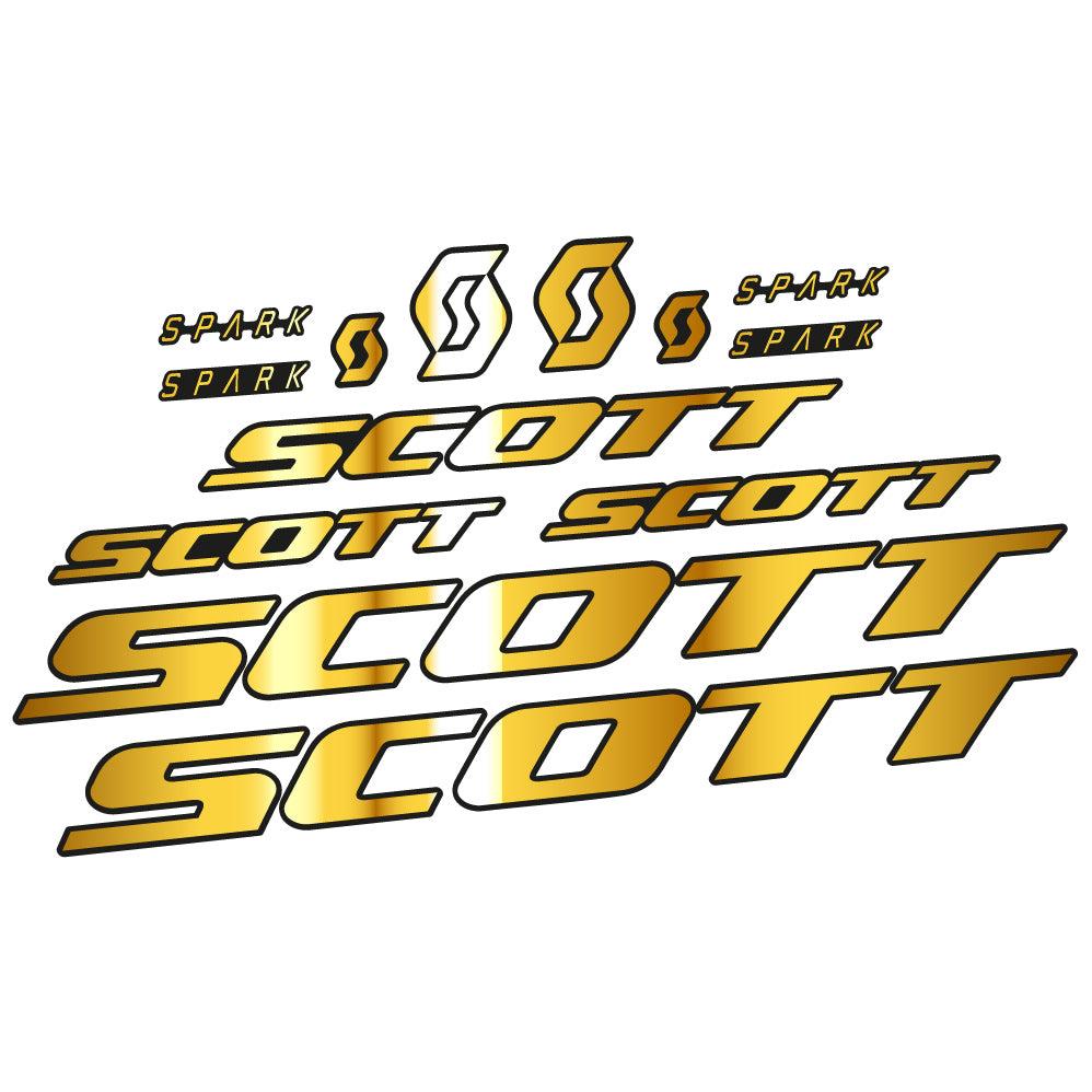 Decal Scott Spark RC 2022, Frame, Sticker Vinyl