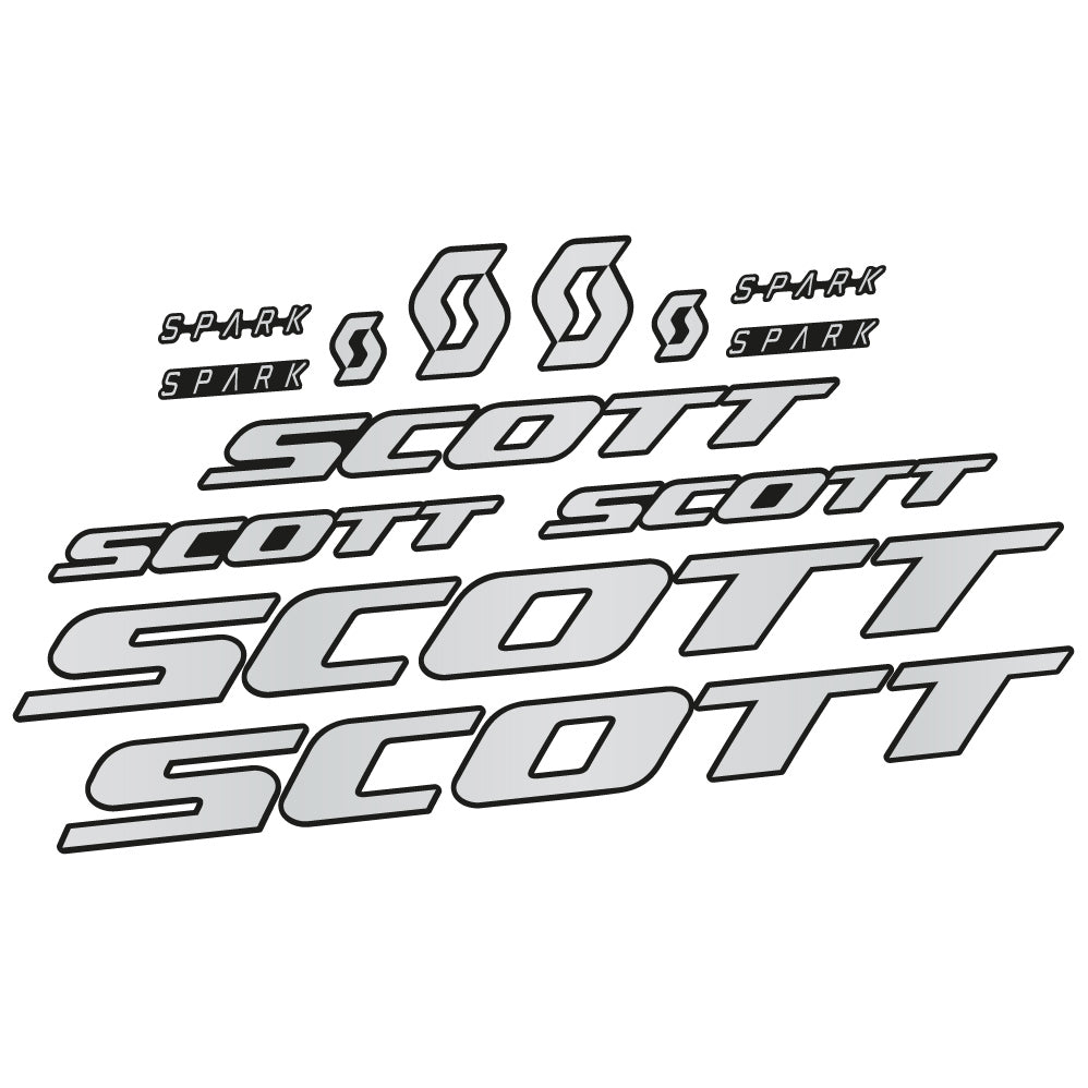 Decal Scott Spark RC 2022, Frame, Sticker Vinyl