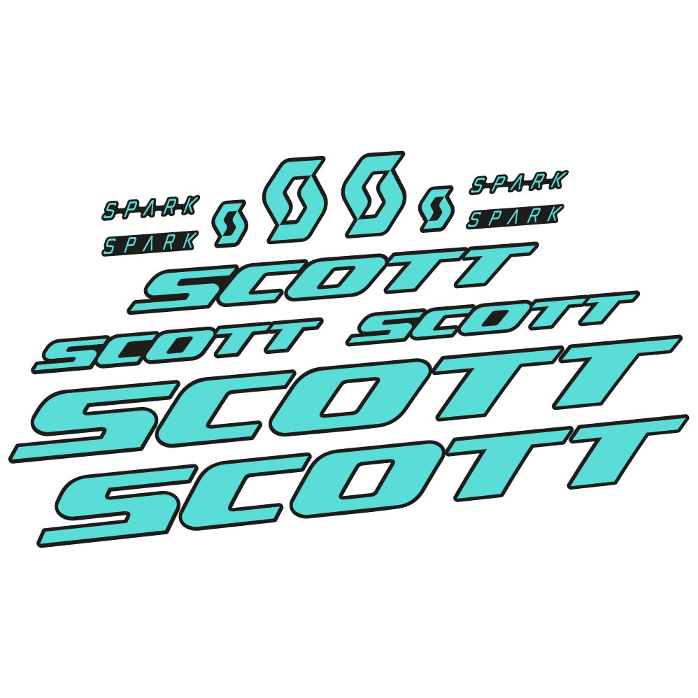 Decal Scott Spark RC 2022, Frame, Sticker Vinyl