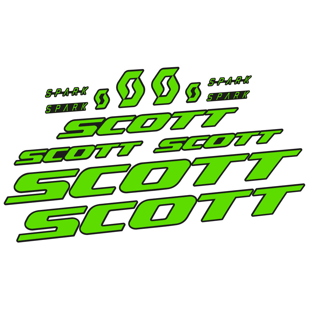 Decal Scott Spark RC 2022, Frame, Sticker Vinyl