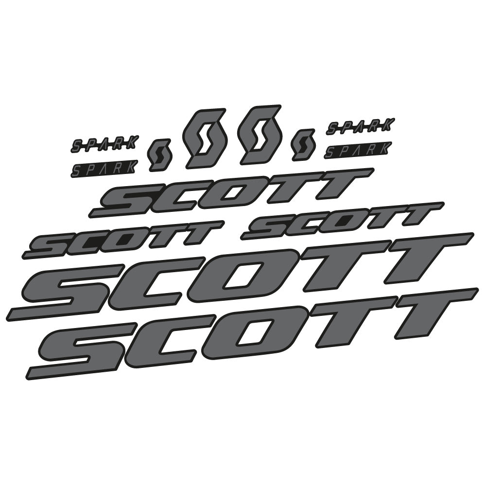 Decal Scott Spark RC 2022, Frame, Sticker Vinyl