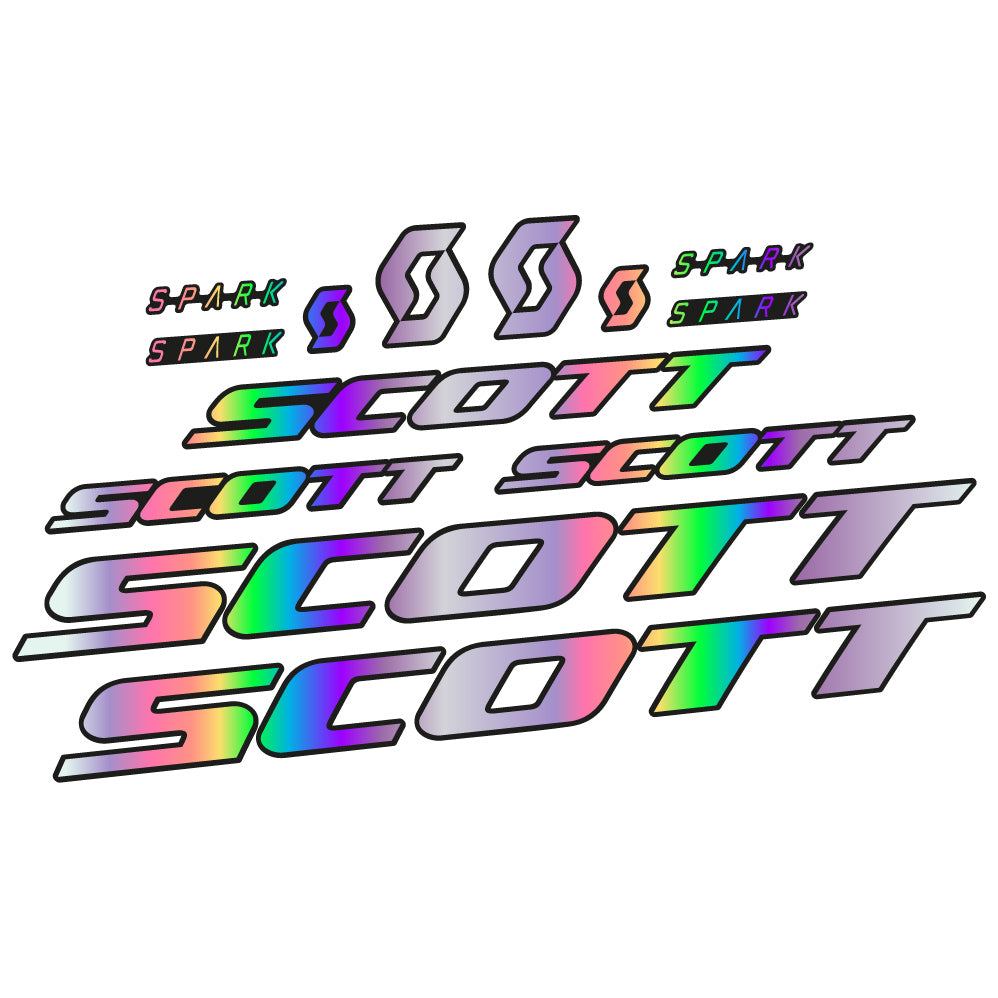 Decal Scott Spark RC 2022, Frame, Sticker Vinyl