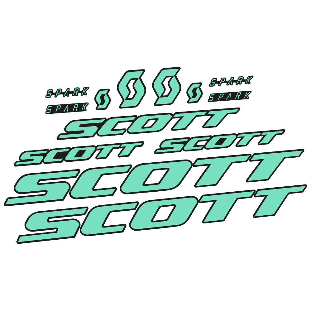 Decal Scott Spark RC 2022, Frame, Sticker Vinyl