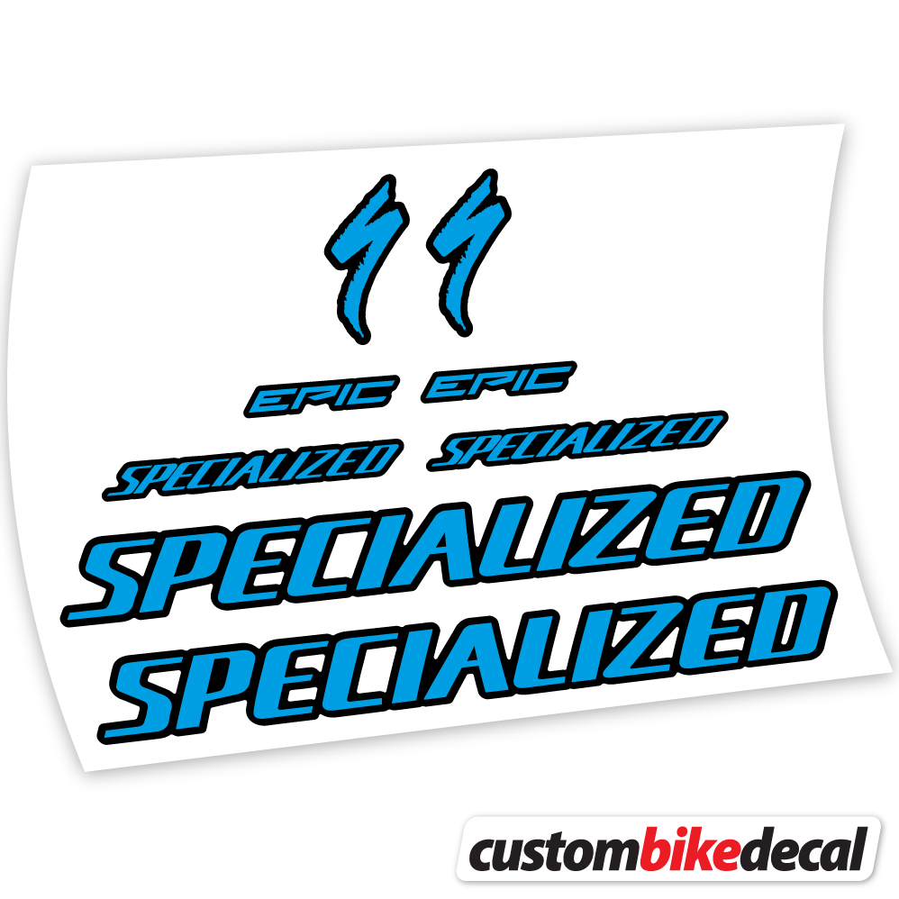 Aufkleber Specialized Epic Expert Carbon 2020, Rahmenaufkleber Vinyl