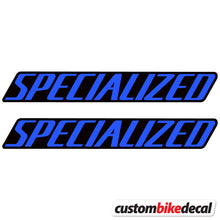 Load image into Gallery viewer, Decal, Specialized, Bike Frame Sticker Vinyl
