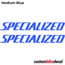 Load image into Gallery viewer, Decal, Specialized, Bike Frame Sticker Vinyl
