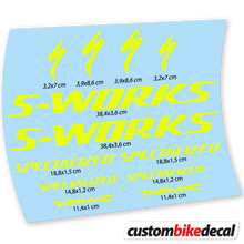 Load image into Gallery viewer, Decal  Specialized S-Works Tarmac, Frame Sticker vinyl
