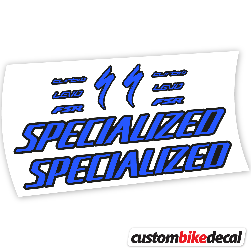Aufkleber Specialized Turbo Levo Comp 2021, Rahmenaufkleber Vinyl