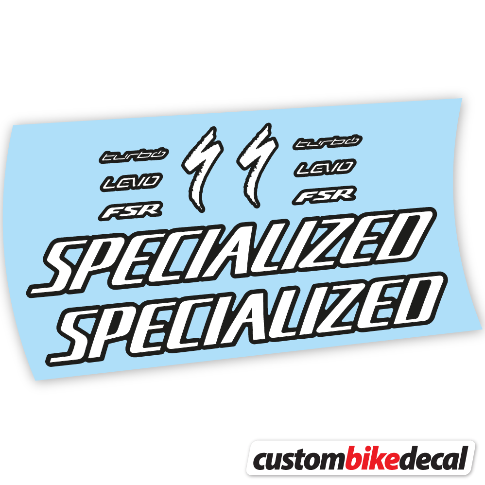 Aufkleber Specialized Turbo Levo Comp 2021, Rahmenaufkleber Vinyl
