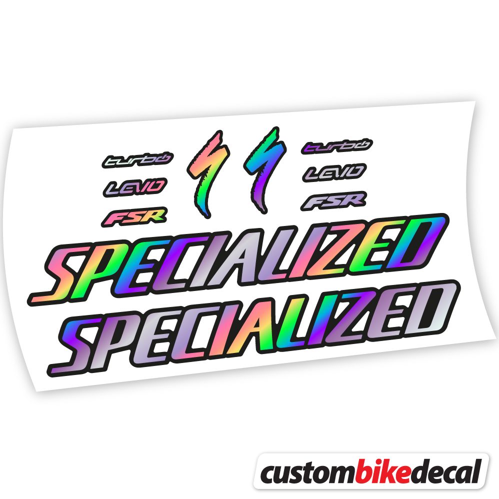 Aufkleber Specialized Turbo Levo Comp 2021, Rahmenaufkleber Vinyl