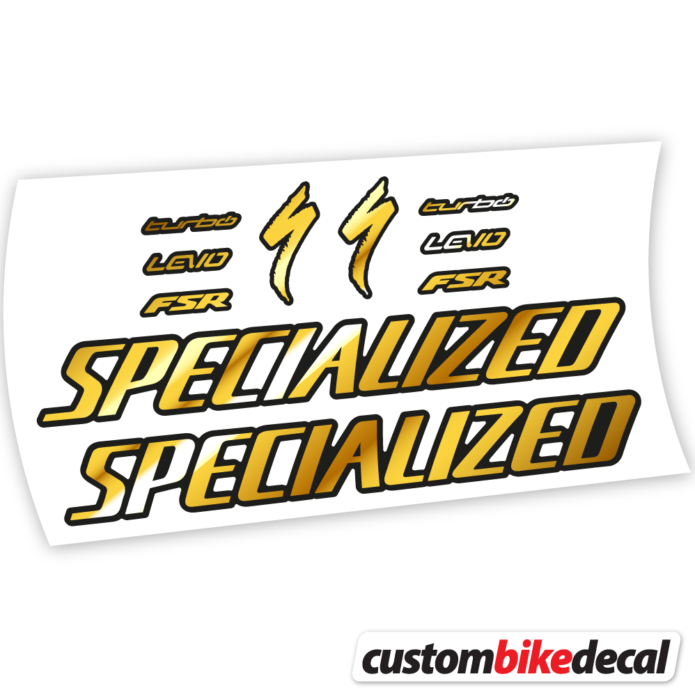 Aufkleber Specialized Turbo Levo Comp 2021, Rahmenaufkleber Vinyl