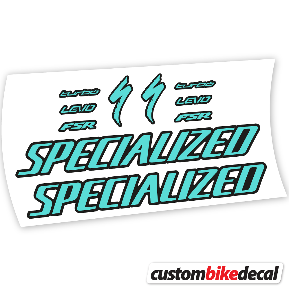 Aufkleber Specialized Turbo Levo Comp 2021, Rahmenaufkleber Vinyl