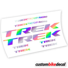 Load image into Gallery viewer, Decal, Trek, Bike Frame, sticker vinyl
