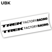 Load image into Gallery viewer, Decal, Trek Factory Racing, Bike Frame Sticker vinyl
