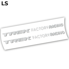 Load image into Gallery viewer, Decal, Trek Factory Racing, Bike Frame Sticker vinyl
