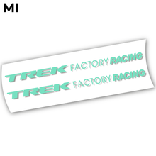 Load image into Gallery viewer, Decal, Trek Factory Racing, Bike Frame Sticker vinyl
