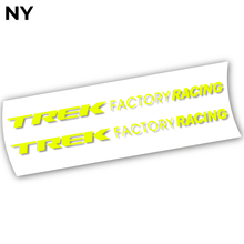 Load image into Gallery viewer, Decal, Trek Factory Racing, Bike Frame Sticker vinyl
