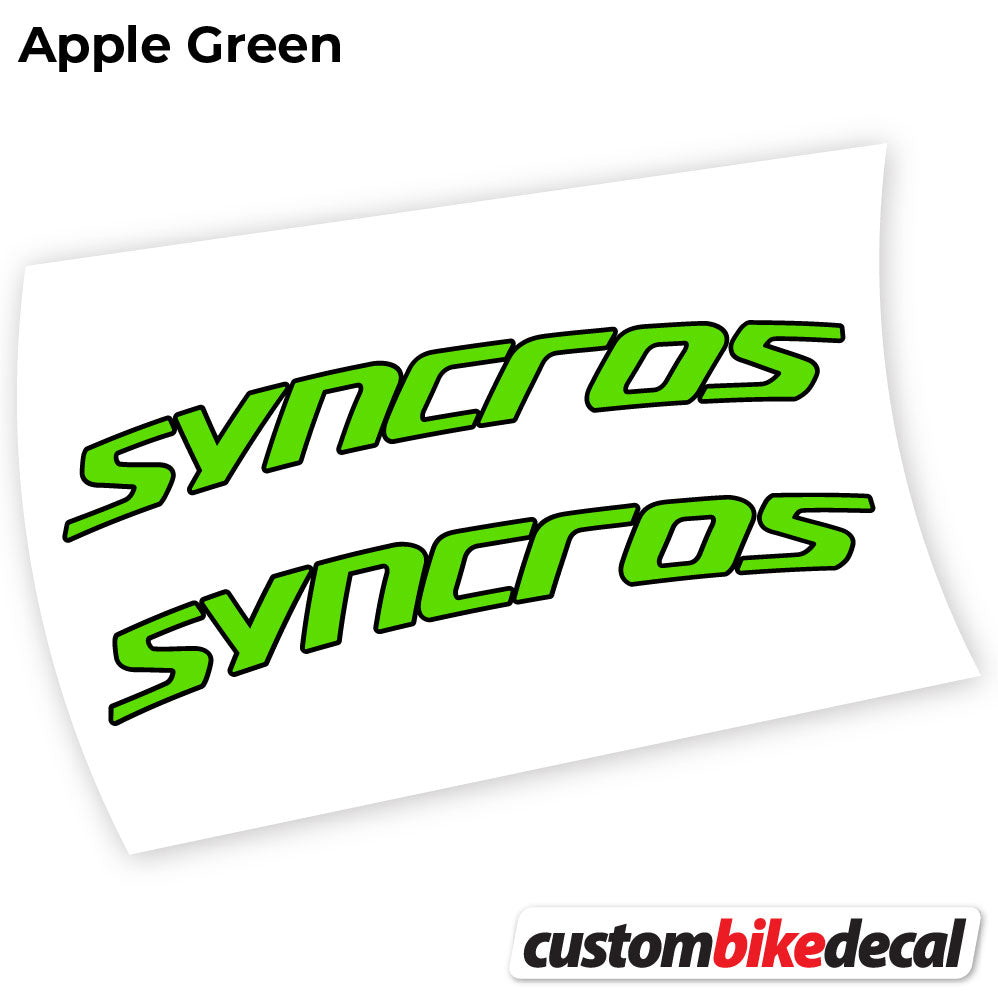 Decal, Syncross Fraser IC SL, Handlebar, Sticker Vinyl