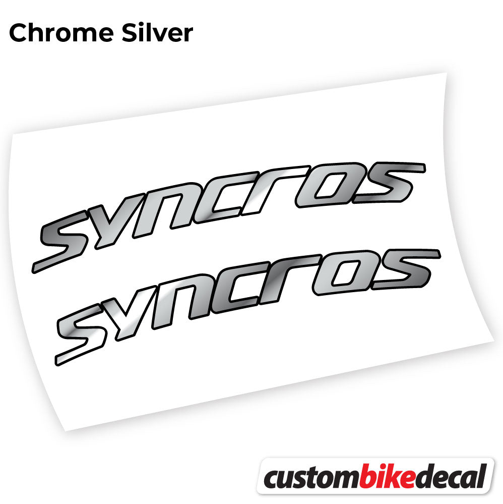 Decal, Syncross Fraser IC SL, Handlebar, Sticker Vinyl