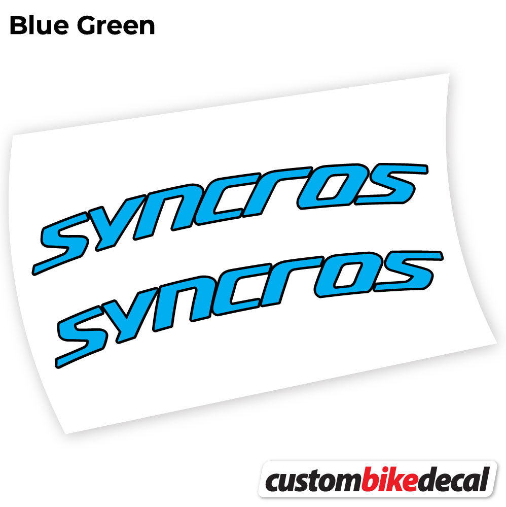 Decal, Syncross Fraser IC SL, Handlebar, Sticker Vinyl