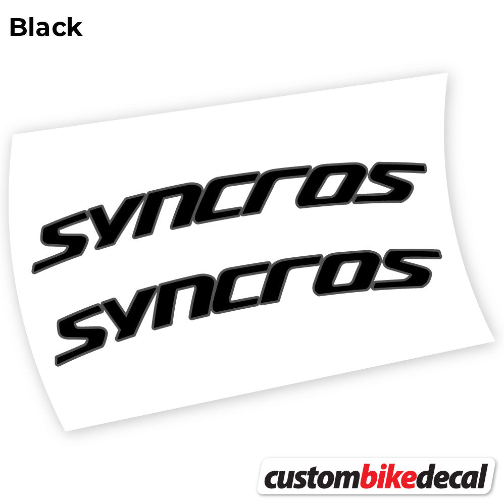 Decal, Syncross Fraser IC SL, Handlebar, Sticker Vinyl